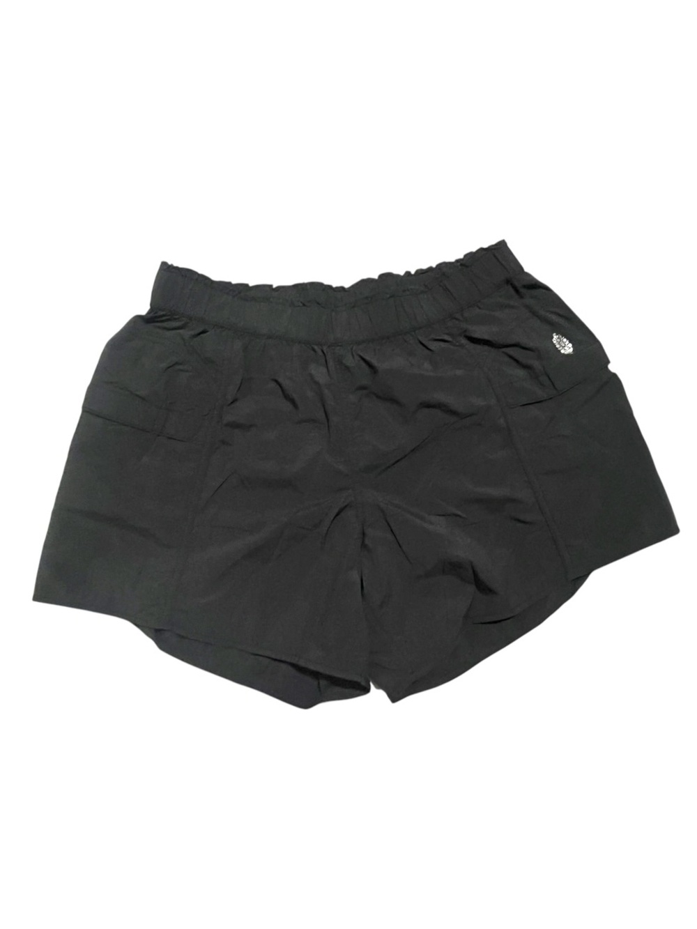 EUC Free People Black Women's Athletic Shorts with Elastic Waist Sz S